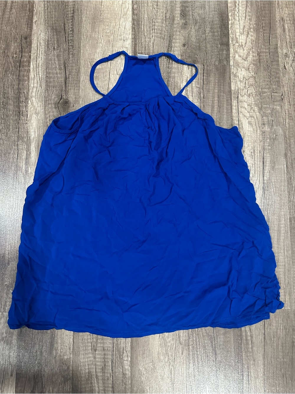 Old Navy Royal Blue Racerback Tank Dress